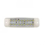 Çift Sıra Parmak Lamba 18 Led'Li 100Mm 12V-24V Beyaz