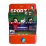 Çift Sporcu (7K-19L) - Bas-Döndür Mini Masaüstü Futbol Oyunu