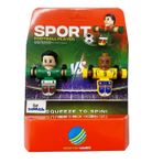 Çift Sporcu (9Y-9S) - Bas-Döndür Mini Masaüstü Futbol Oyunu