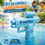 Çift Su Çıkışlı Şaka Su Tabancası Eğlenceyi İkiye Katlayan Mini Su Püskürtme Oyuncağı