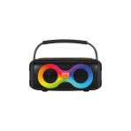 Çift Sürücülü Bluetooth Hoparlör - Taşınabilir Askı Kollu Sonsuzluk Rgb Işıklı Kablosuz Ses Sistemi
