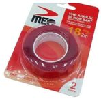 Çift Taraflı Bant Güçlü Akrilik Silikon 2 Metre 18mm