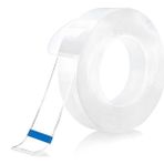 Çift Taraflı Bant Nano Bant Yıkanabilir Bant 19MM x 1 mt