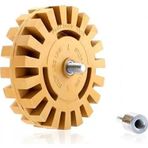 Çift Taraflı Bant ve Yapışkan Sökücü Disk 100 mmX 25mm – Kaplama, Etiket ve Folyo Temizleme Aparatı