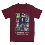 Çift Taraflı Baskılı Chappell Roan Tişört Bol Tişört Üst Harajuku Kısa Kollu Unisex (2 L)