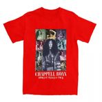 Çift Taraflı Baskılı Chappell Roan Tişört Bol Tişört Üst Harajuku Kısa Kollu Unisex (8 L)