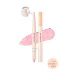 Çift Taraflı Kapatıcı ve Işıltılı Kalem Far Peripera Sugar Twinkle Duo Eye Stick (05 Frozen Pink)