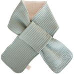 Çift Taraflı Kapitone Atkı (Peluş Astarlı) - Standart - Mint