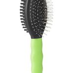 Çift Taraflı Kedi Tüy Fırçası, S, Green, Double