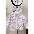 Çift Taraflı Kız Bebek Çocuk Mont 51344 - Mor