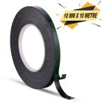 Çift Taraflı Köpük Bant Eva Montaj Bandı Siyah 10 Mm X 10 Metre
