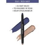Çift Taraflı Long-Wear Cream Shadow Stick Kalem Far - Silk/rich Navy - Silk / Rich Navy