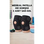 Çift Taraflı Patella Destekli Menisküs Ağrısı İçin Spor Dizlik