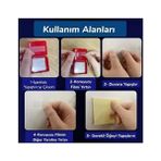 Çift Taraflı Şeffaf Bant Şeffaf Bant 60 Parça Kutulu Montaj Bandı Tekrar Kullanılabilir Çift Taraflı Bant (1,5 x 4,5cm) - Option-1