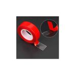 Çift Taraflı Silikon Yapışkanlı Bant 15mm x 2 Metre - Güçlü Tutunma, Uzun Süreli Kullanım