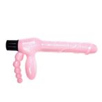 Çift Taraflı Strapon Belden Bağlamalı G-Spot Vibratör Anal Plug - Adres Medikal