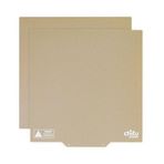 Çift taraflı yapılandırılmış PEI yapı plakası, Kobra 2/Kobra 2 Neo/Kobra 2 Pro 3D yazıcı için, 230 x 230 mm 3D yazıcı, yüksek sıcaklık dayanımı, esnek, çıkarılabilir yay çeliğinden platform