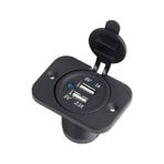 Çift Usb Araç Şarj Soketi 2.1A/1A - 12 V