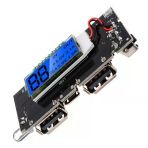 Çift Usb Çıkışlı Ekranlı Powerbank Kartı - Lipo Şarj Devresi