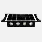 Çift Yönlü 8 Led Solar Aplik