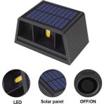 Çift Yönlü Ayarlanabilir Solar Aplik 3200k Sarı Işık
