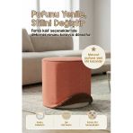 Çift Yönlü Çevir Puf Çift Taraflı Yıkanabilir Puf Bench Kılıfı Linen
