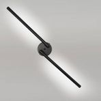 Çift Yönlü Eskitme Led Aplik Siyah Renkli Gün Işığı
