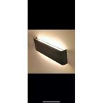 Çift Yönlü Led Aplik, 34 X 11 Cm, Siyah