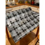 Çiftçi Plasmar Mermer Desenli - Kalın , Şık ,pvc 1,2 mm Masa Örtüsü - 90 x 210 cm