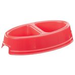 ÇİFTLİ OVAL BÜYÜK PLASTİK MAMA KABI