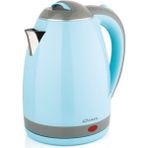 Çiftli Su Isıtıcı Kettle, Mavi, Şık ve Kullanışlı Elektronik Cihaz - Açık Bej
