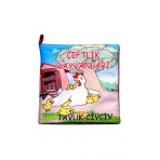 Çiftlik Hayvanları Kumaş Sessiz Kitap T058 - Bez Kitap