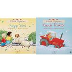 Çiftlik Öyküleri - Kayıp Sürü: Usborne Farmyard Tales - Wolly Stops the Train & Çiftlik Öyküleri – Kaçak Traktör (2 Kitap Set)
