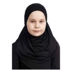 çiğdem eşarp MASALSU ÇOCUK TESETTÜR BONESİ SİYAH