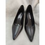 Çiğdem Kundura Balss-Kadın Alçak Topuk Kadeh Ökçe Stiletto - Siyah - 37