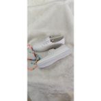 Çiğdem Kundura Beyaz Lastik Bağlı Günlük Kadın Ayakkabı - Beyaz - 37 - ST01700-BEYAZ-37 - 001-Beyaz