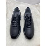 Çiğdem Kundura Çiğdem Gerçek Deri Lastik Bağlı Siyah Erkek Casual Ayakkabı (Hdy) - Siyah - 44 - ST01917-SİYAH-44