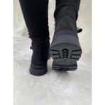 Çiğdem Kundura Çiğdem Yanı Taşlı Fermuarlı Siyah Süet Bot ( Ilker B1) - Siyah - 37 - ST00607-SİYAH-37