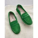 Çiğdem Kundura Çiğdem Yeşil Nubuk Deri Nubuk Kadın Timberland Babet (A2D) - Yeşil - 38 - ST02441-12366