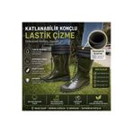 Çiğdem Kundura Ulaş Içi Tüysüz Konçlu Iş-Bahçe-Yağmur Çizmesi - Yeşil - 43