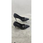 Çiğdem Siyah Önü Taşlı Stiletto (My Stls1)