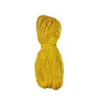 ÇİĞDEM YÜN Kağıt İp Sarı Çanta Hobi Örgü İpi 250 gr