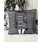 Cıgdemcalıskan Hiddengirl Punch Kırlent Kılıfı - 40 x 40 cm - Ekru