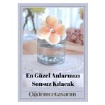 çiğdemcetasarım Söz, Nişan, Kına, Düğün, Mevlüt, Sünnet, Nikah Şekeri Hediyelik Hatıra CAM Şişe Kolonya, 10 Adet