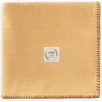 Cigit Çoban Dikişli Battaniye 93X100 cm (+/- 3 cm ) Hardal Sarı - 93 x 100 cm
