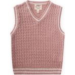 Cigit Saş Örgü Triko Süeter 3-9 Yaş Pudra Pembe - 5 - 6 Yaş