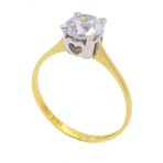 CiGold 15K2YZK0199015899 Altın Yüzük
