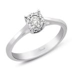 CiGold K1YZK0190000814 14 Ayar Altın Tektaş Yüzük