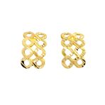 CiGold K2KÜP0359025701 22 Ayar Altın Taşsız Fantezi Küpe