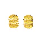 CiGold K2KÜP0467025702 22 Ayar Altın Taşsız Fantezi Küpe
